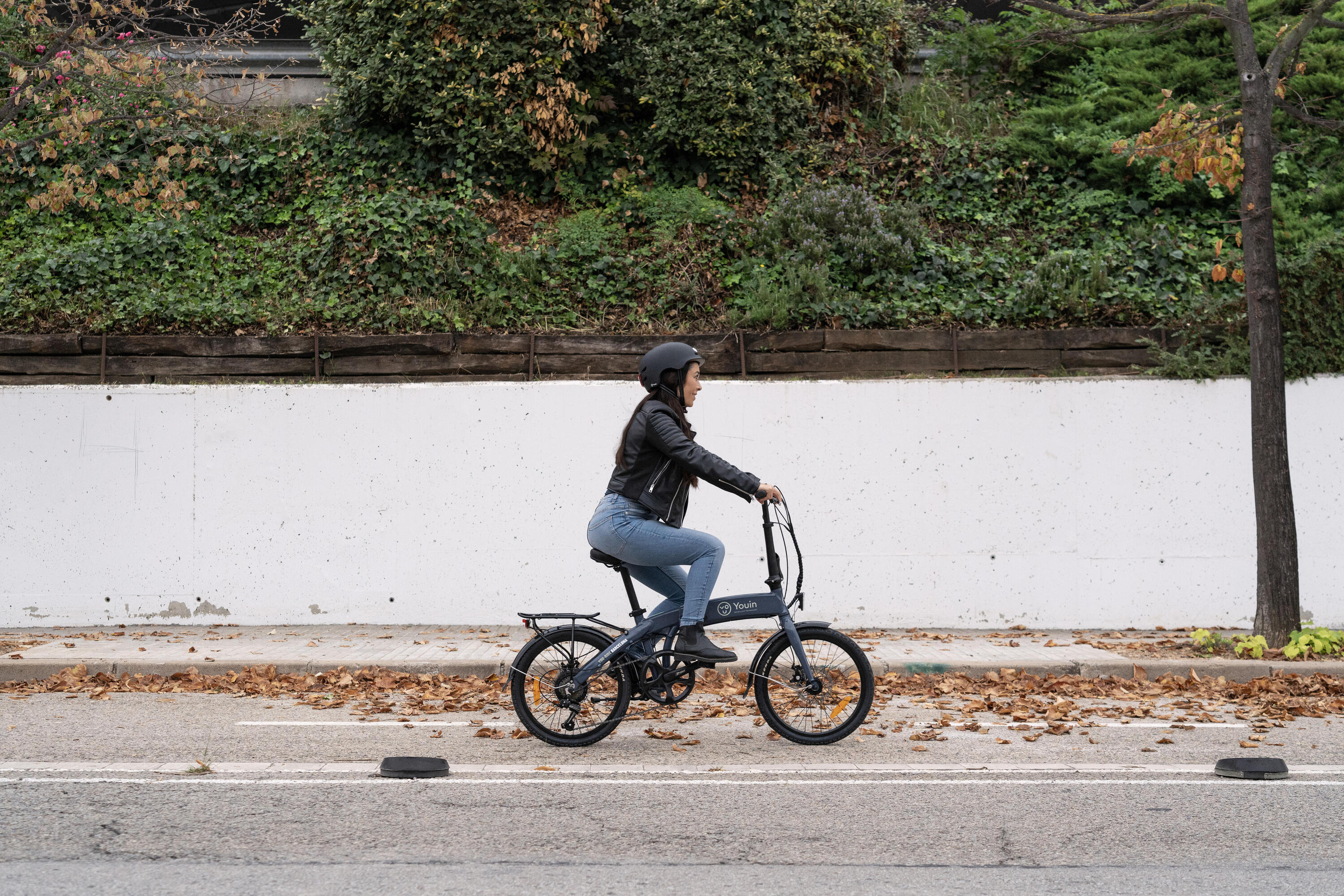 Bicicleta elétrica dobrável urbana Youin Barcelona 20" 250W 45km 5/7