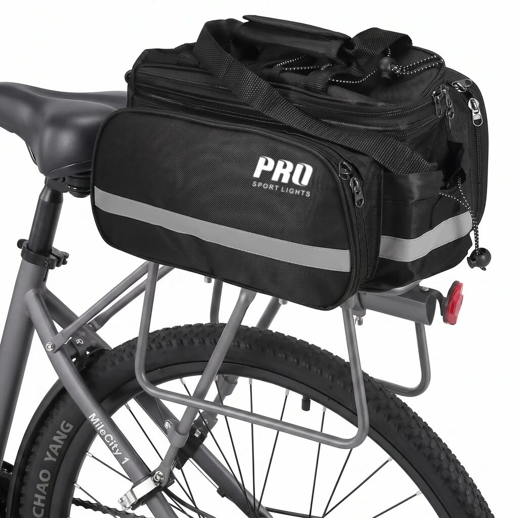 Bike Bag Rear – 8 to 20 litres – Waterproof with rain cover
