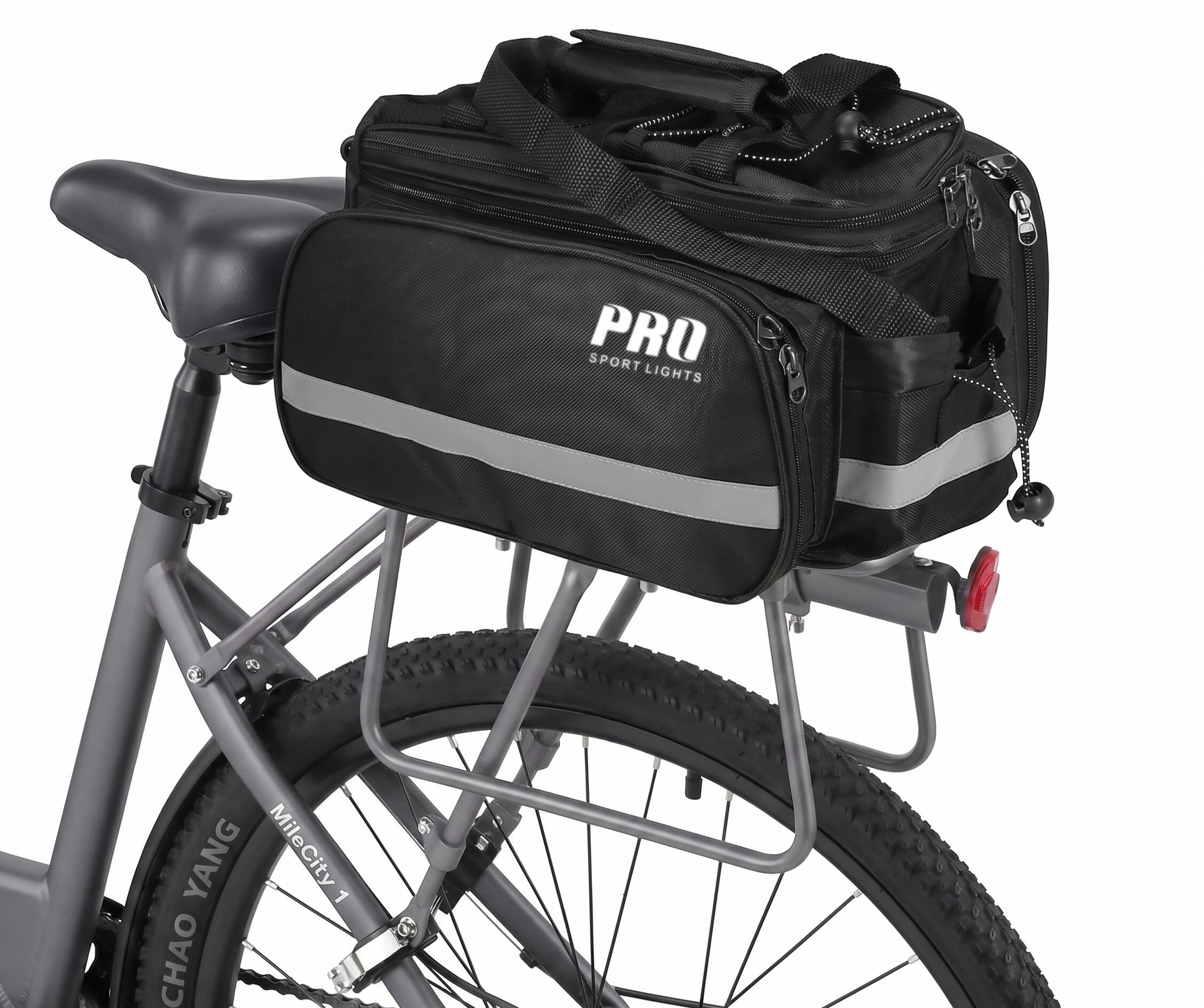 Fahrradtasche Gepcktrger hinten  8 bis 20 Liter  wasserdicht mit  Regenhlle | Decathlon
