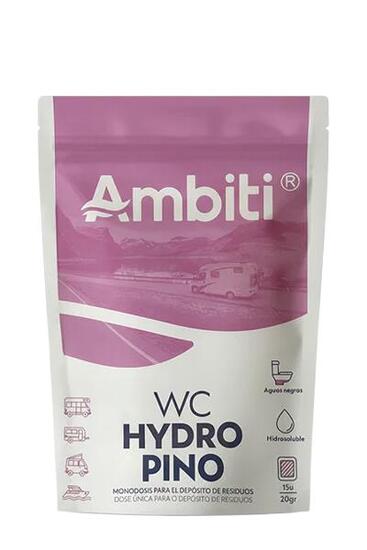 Ambiti WC Hydro Pino sachets hydrosolubles parfumés toilettes 15 x 20 g