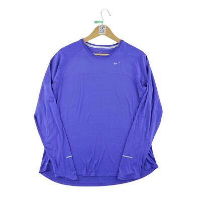 Tweedehands - t-shirt dames nike paars - zeer goede staat