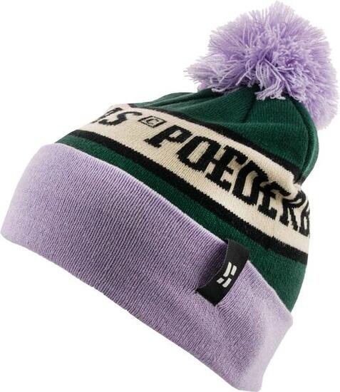 Cappello Invernale Poederbaas Freeride Berretto Unisex Verde-Viola Viola
