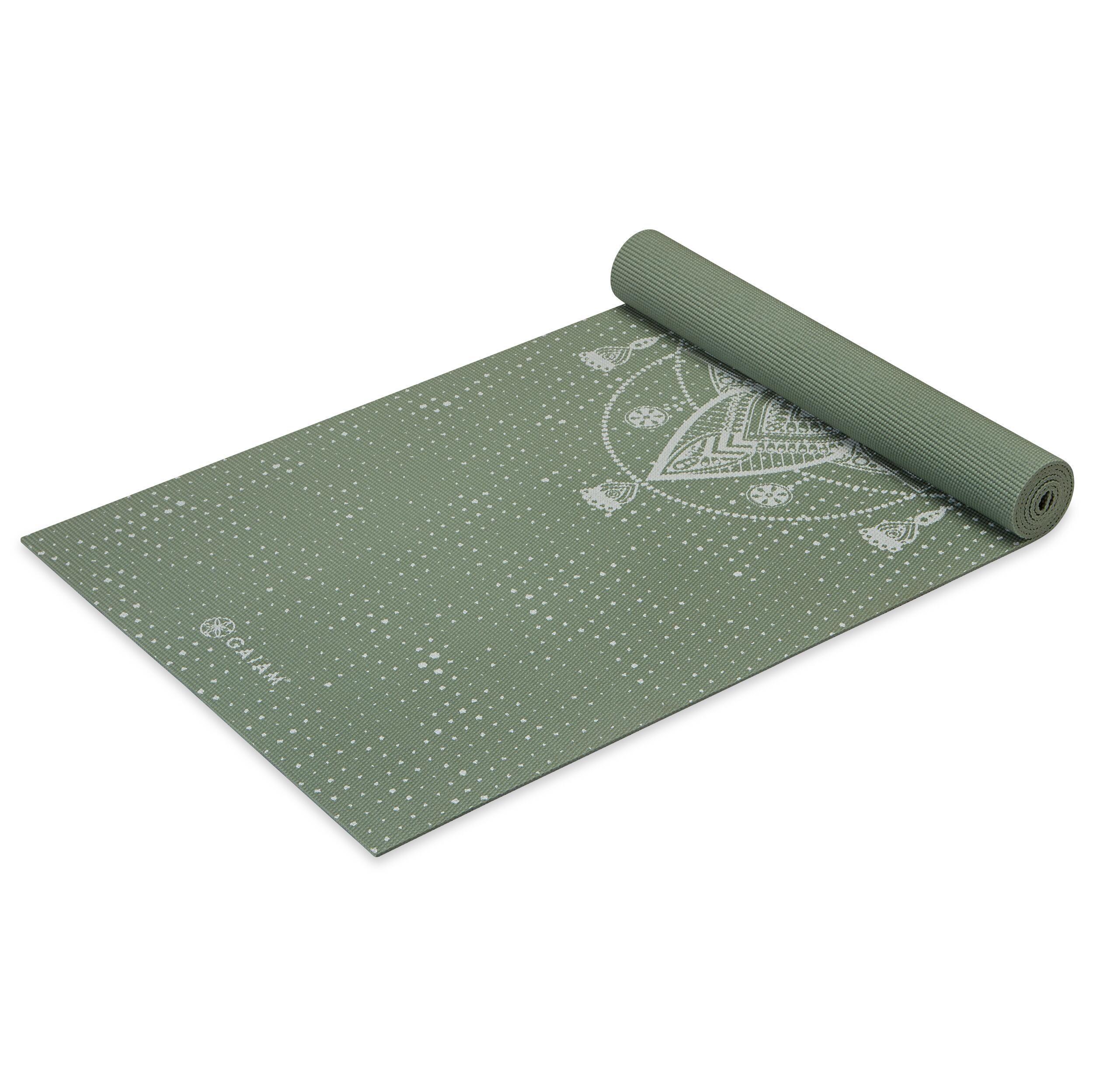 ESTERILLA DE YOGA GAIAM VERDE CELESTINO 5 MM 4/4