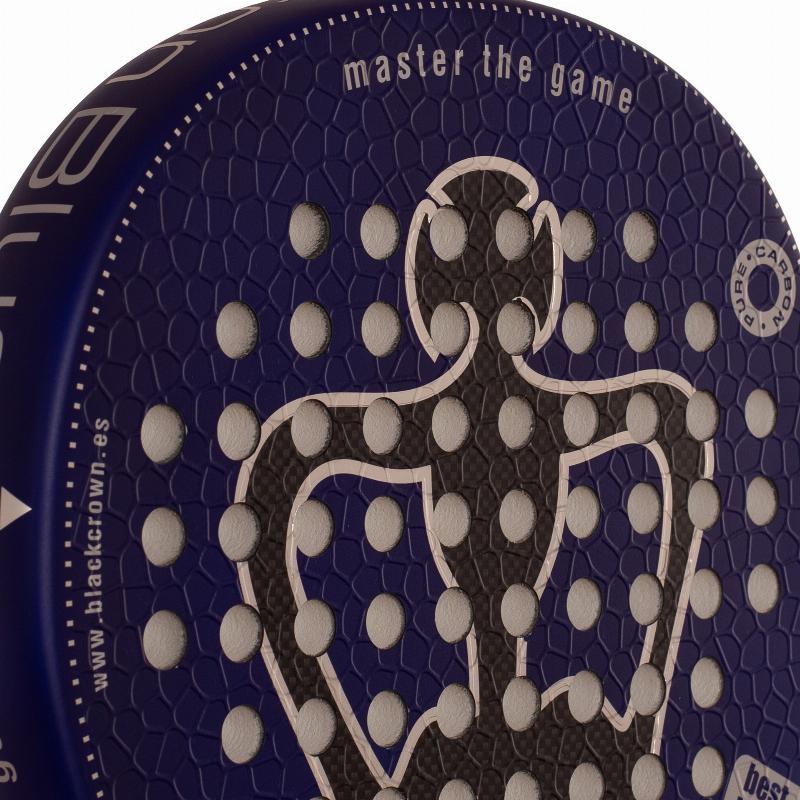 Black Crown Piton Blue Paddle Racket