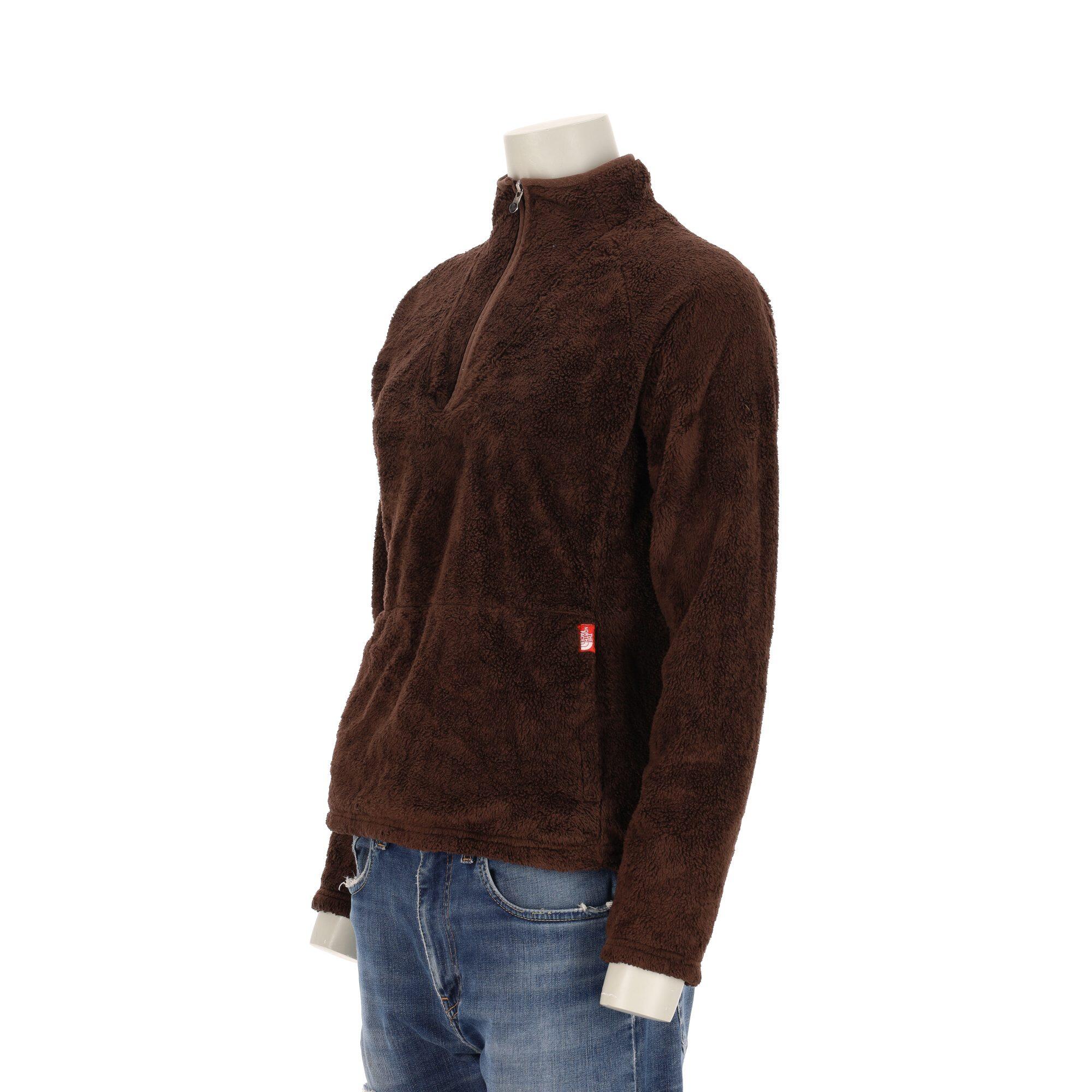 Refurbished - The North Face Damen Fleecepullover Braun - Wie neu 4/7