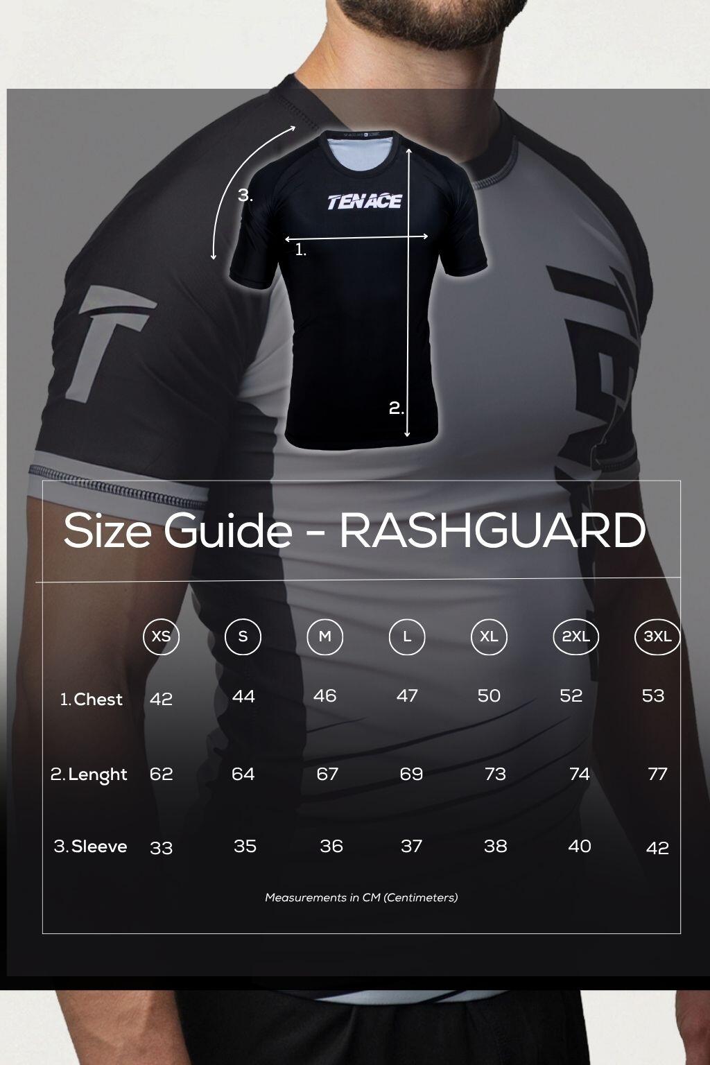 Tenace Rashguard de Compressão para Competição BJJ AZUL 4/4