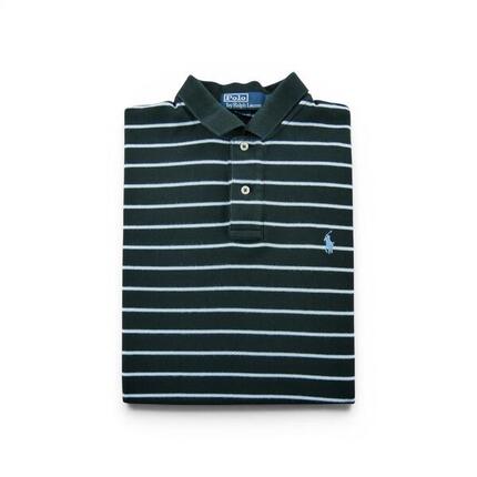 Seconde vie - Polo manches courtes Homme Noir - Très bon état