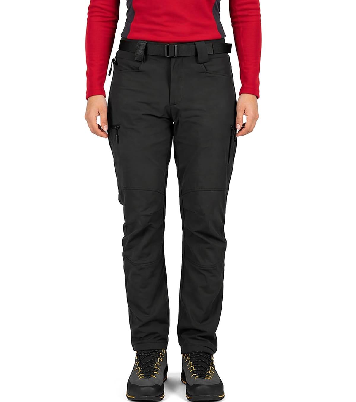 Pantalón de Montaña para Trekking y Escalada Invernal Trek Winter Unisex Negro 5/5