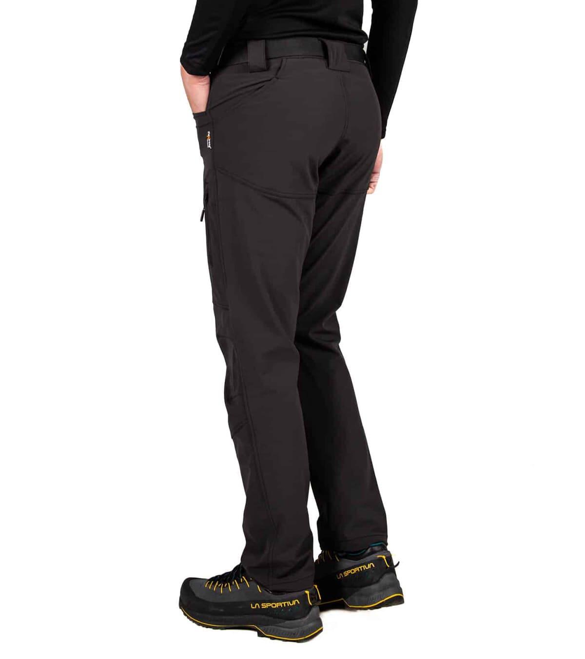 Pantalón de Montaña para Trekking y Escalada Invernal Trek Winter Unisex Negro 4/5