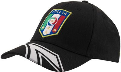 Berretto baseball Diadora FIGC unisex nero
