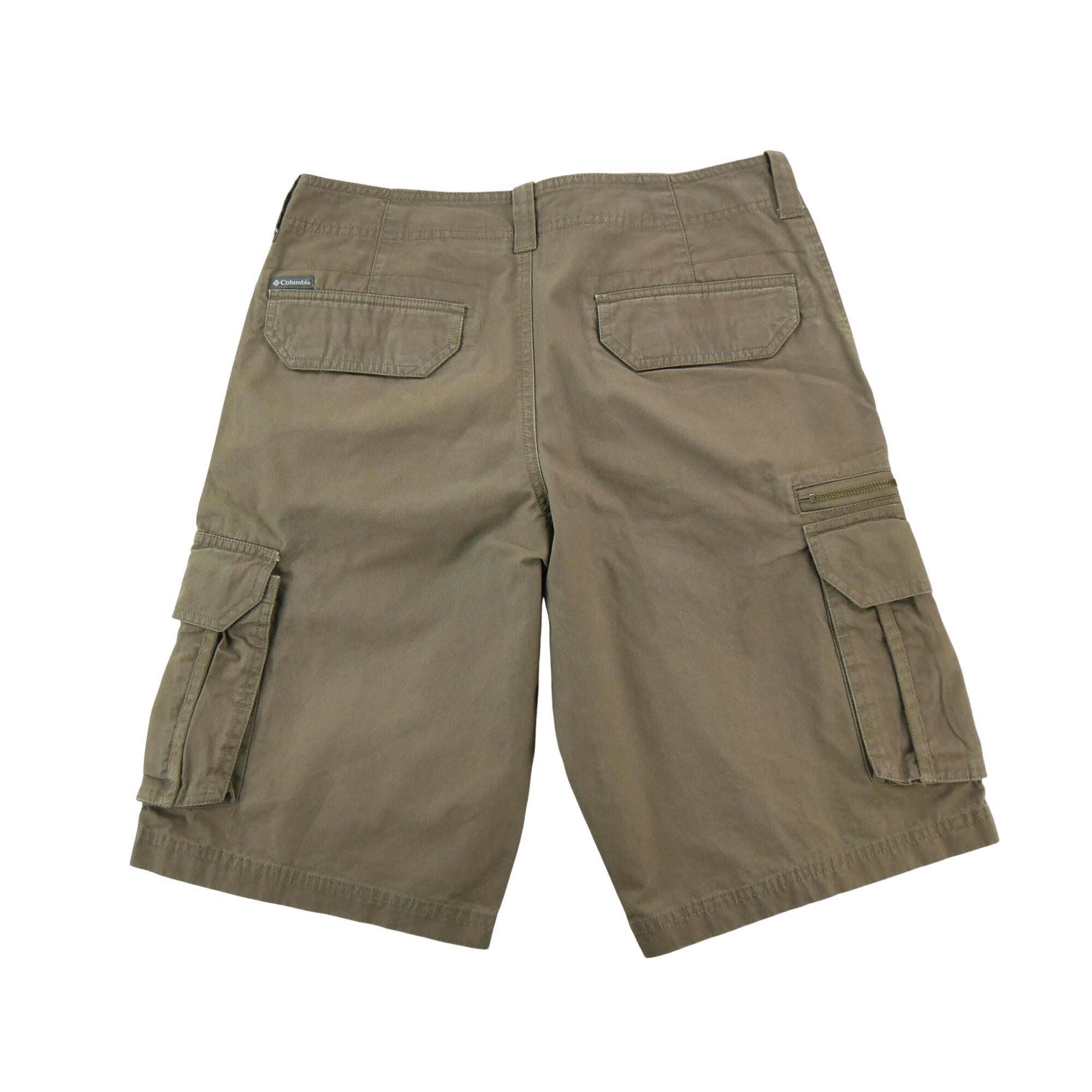 Seconde vie - Short Homme cargo 32W / 12L Kaki - Excellent 2/4