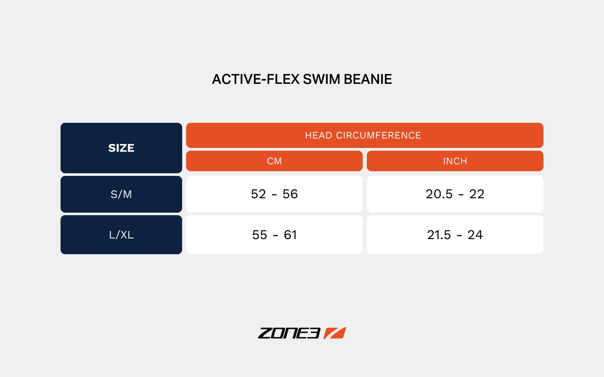 Zone3,Bonnet Active-Flex, Gris/Orange,S/M 2/5