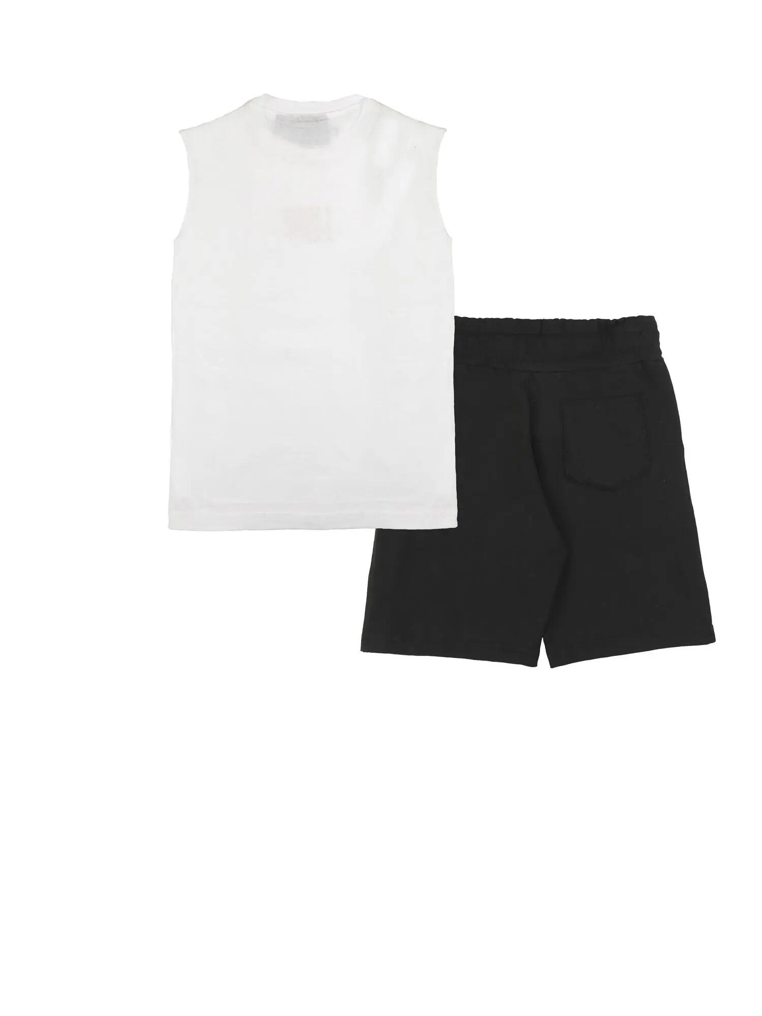Conjunto Leone Super Gold de camiseta e shorts de algodão para meninos 2/2