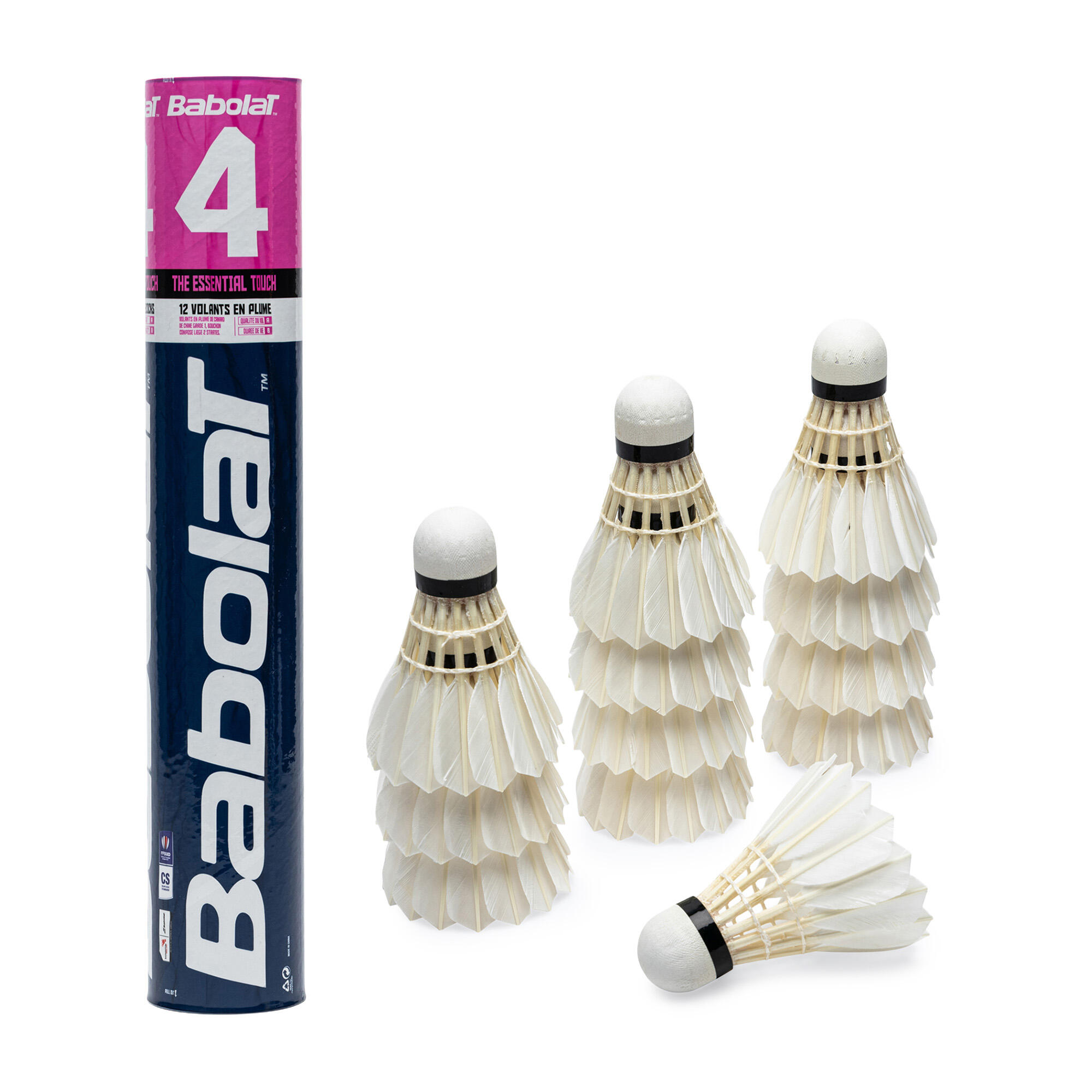 Plumes de badminton Babolat 3 12 7/7
