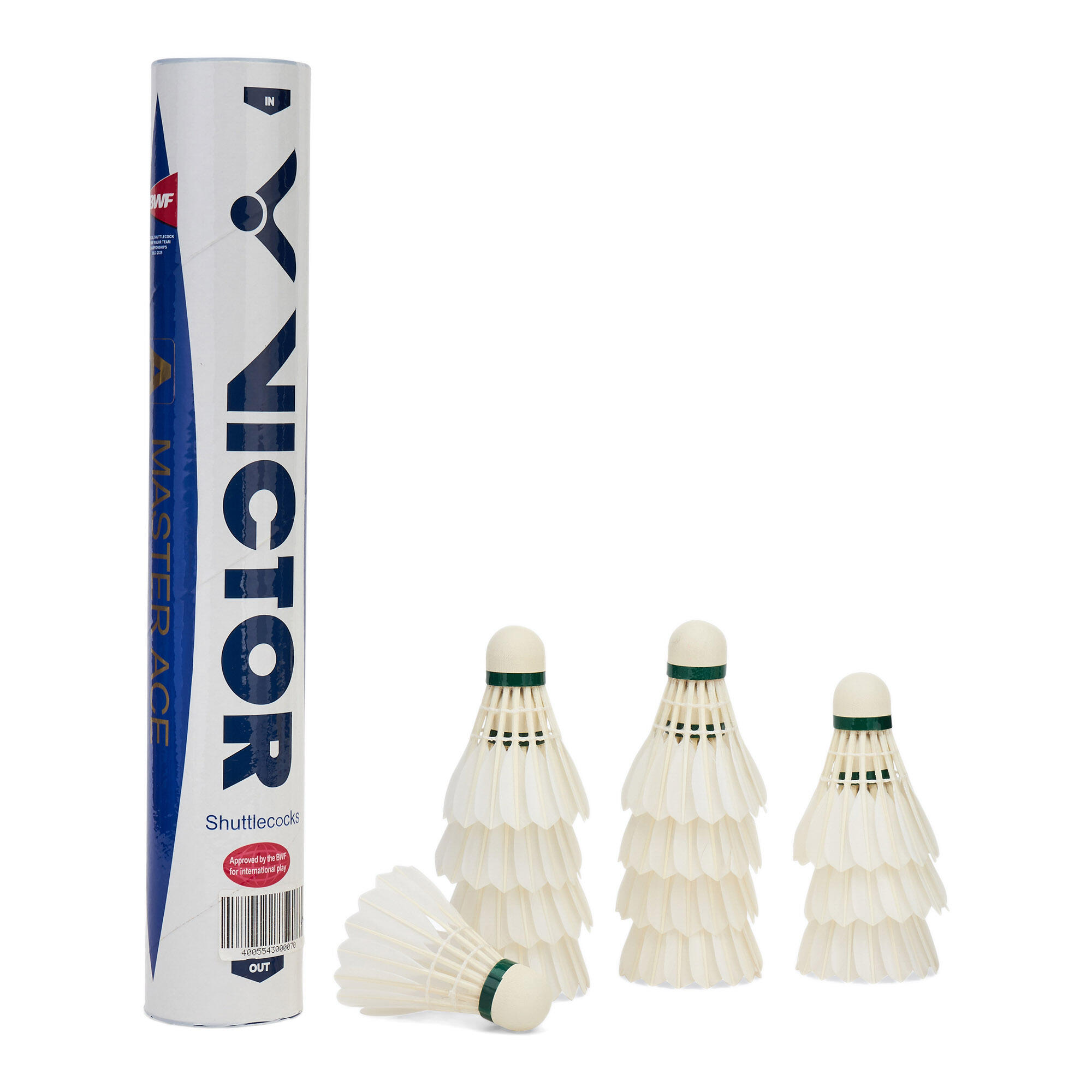 VICTOR Master Ace badmintonshuttles 3/3