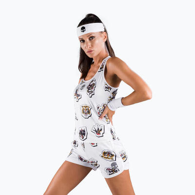 Hydrogen tattoo tech tennis-t-shirt voor dames