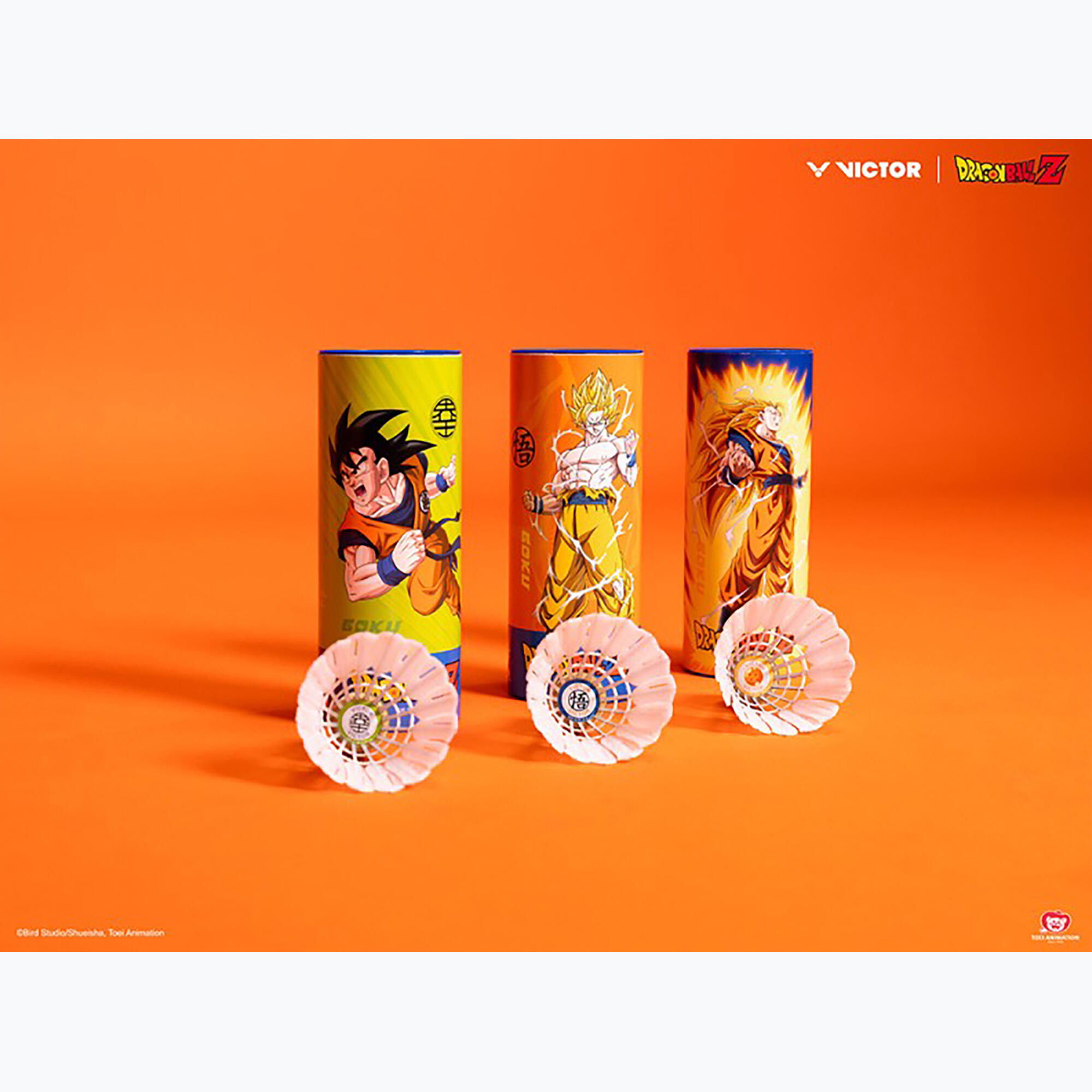 Plumas de bádminton VICTOR Dragon Ball Z Synthetic 3 2/3