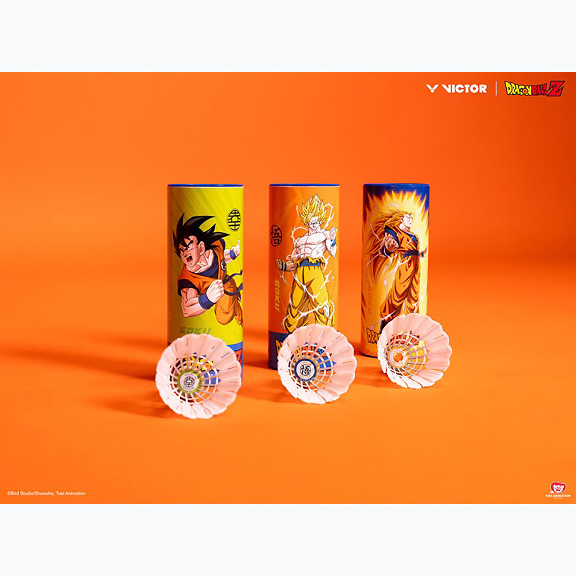 Plumas de bádminton VICTOR Dragon Ball Z Synthetic 3 2/3