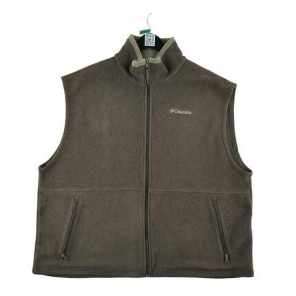 Refurbished - Columbia Herren Fleecejacke Braun - In sehr gutem Zustand