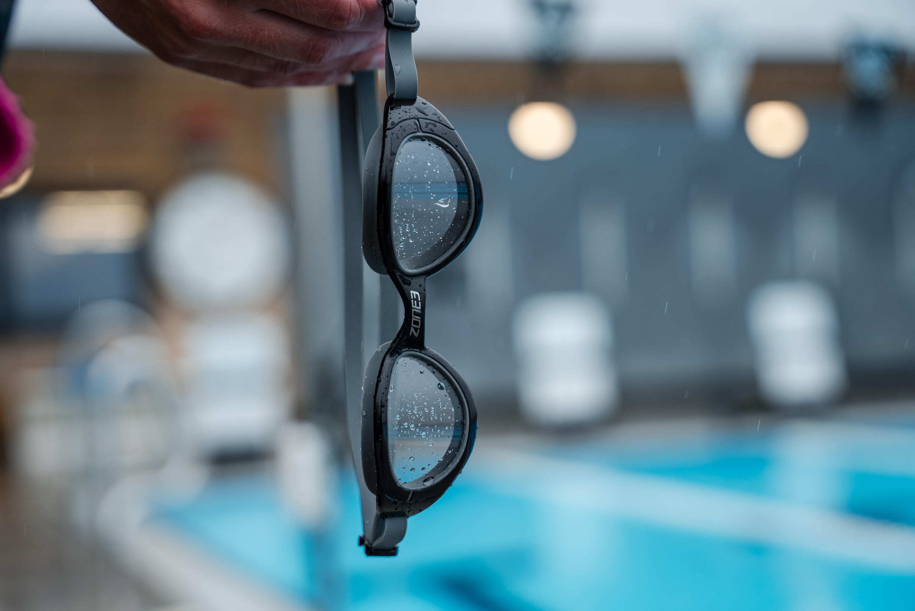 Zone3,Lunettes Natation Attack Photochromatiques,Noir, Taille Unique 2/7