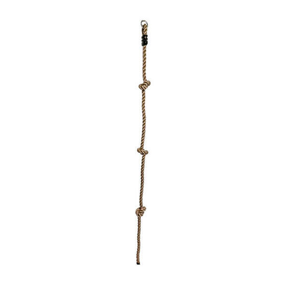 Corde à grimper à nœuds pour portique