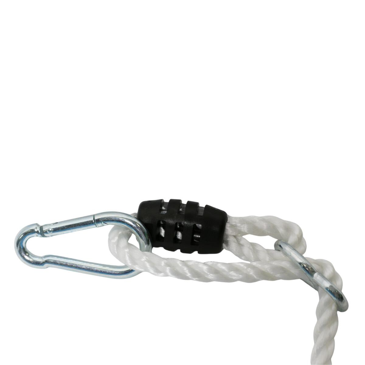 Balançoire multifonction 3-en-1 bleue pour portique 5/5