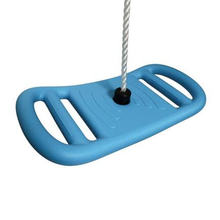 Balançoire multifonction 3-en-1 bleue pour portique