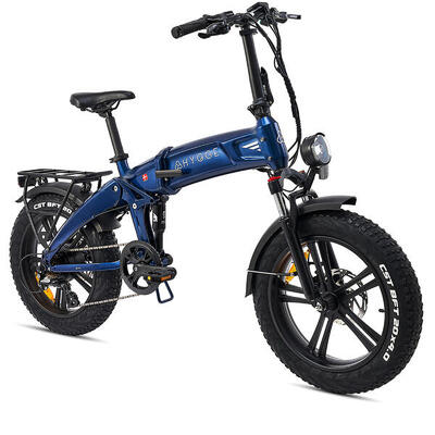 Sorø 2026 - opvouwbare fat tyre e-bike 48v 14,5ah - koningsblauw