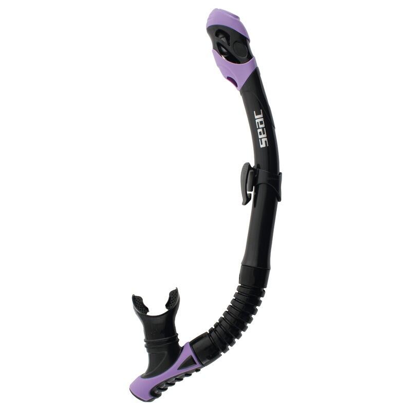 Snorkel Seac - REVERSE DRY Black, Mov