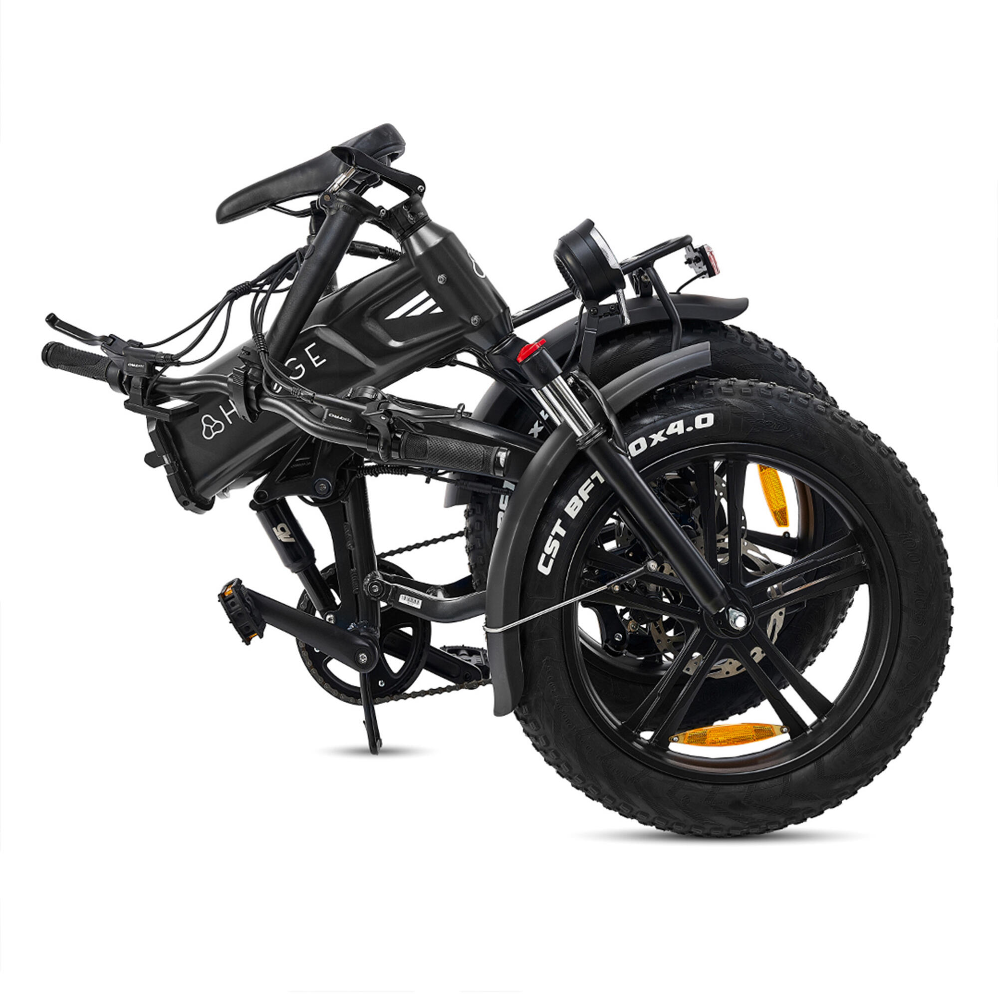Sorø 2026 - E-bike pieghevole Fat Tyre 48V 14,5Ah - Nero ossidiana 2/7