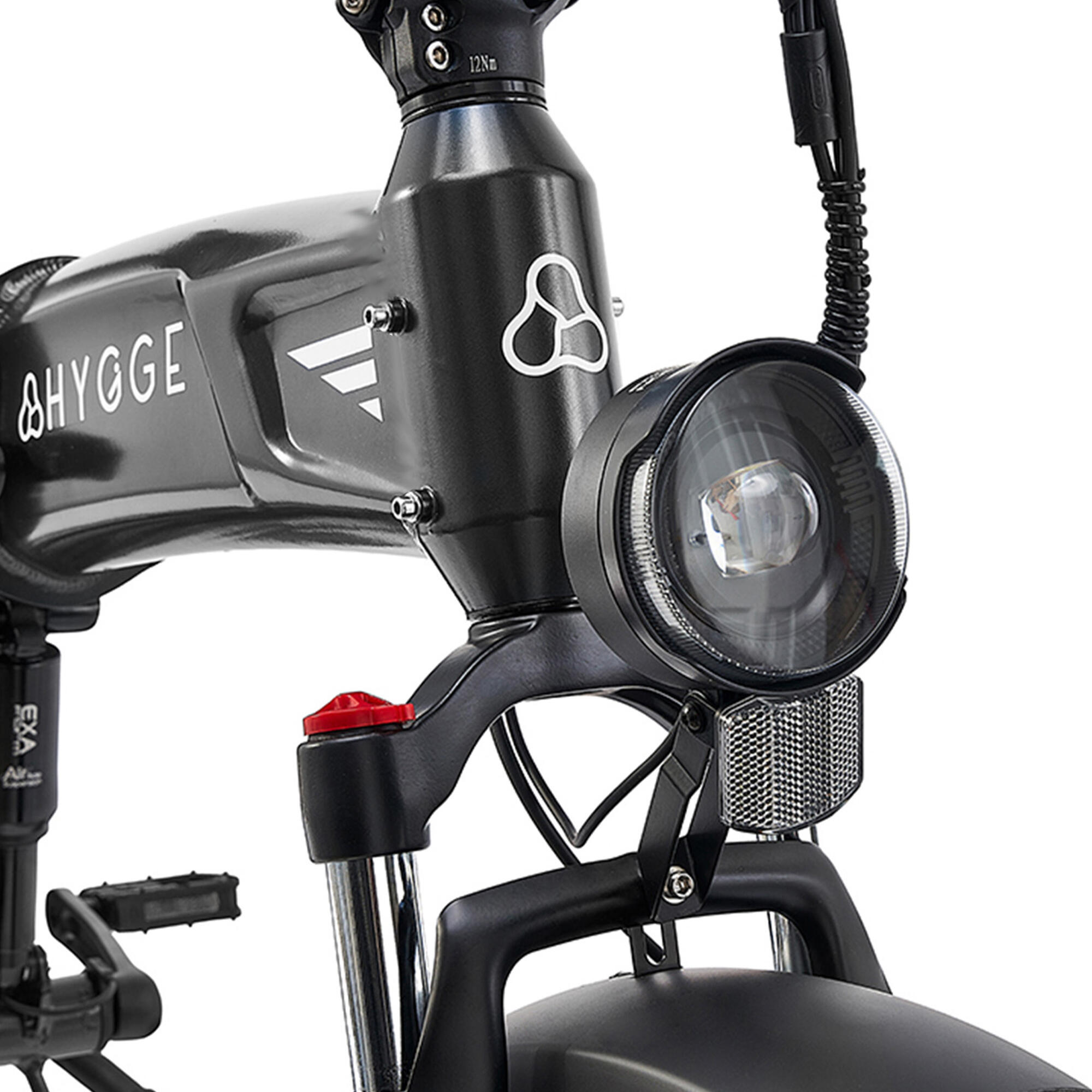 Sorø 2026 - E-bike pieghevole Fat Tyre 48V 14,5Ah - Nero ossidiana 7/7