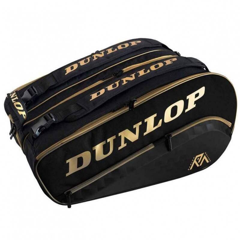 Saco Padel Dunlop Thermo Elite (Preto,Dourado) - Ramiro Moyano 3/5