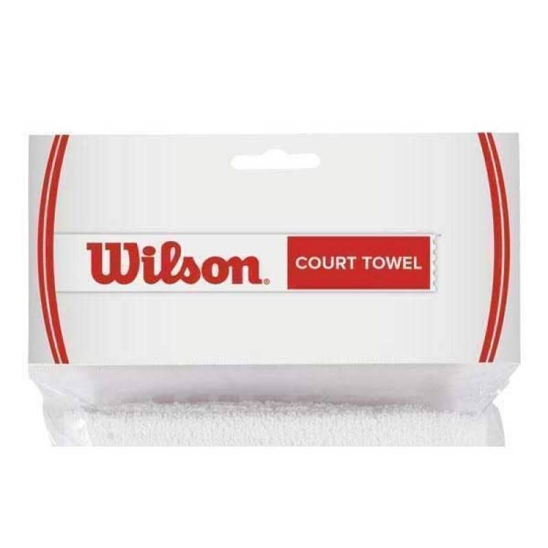Toalla Wilson Blanco Rojo PequeÃ±a 2/5