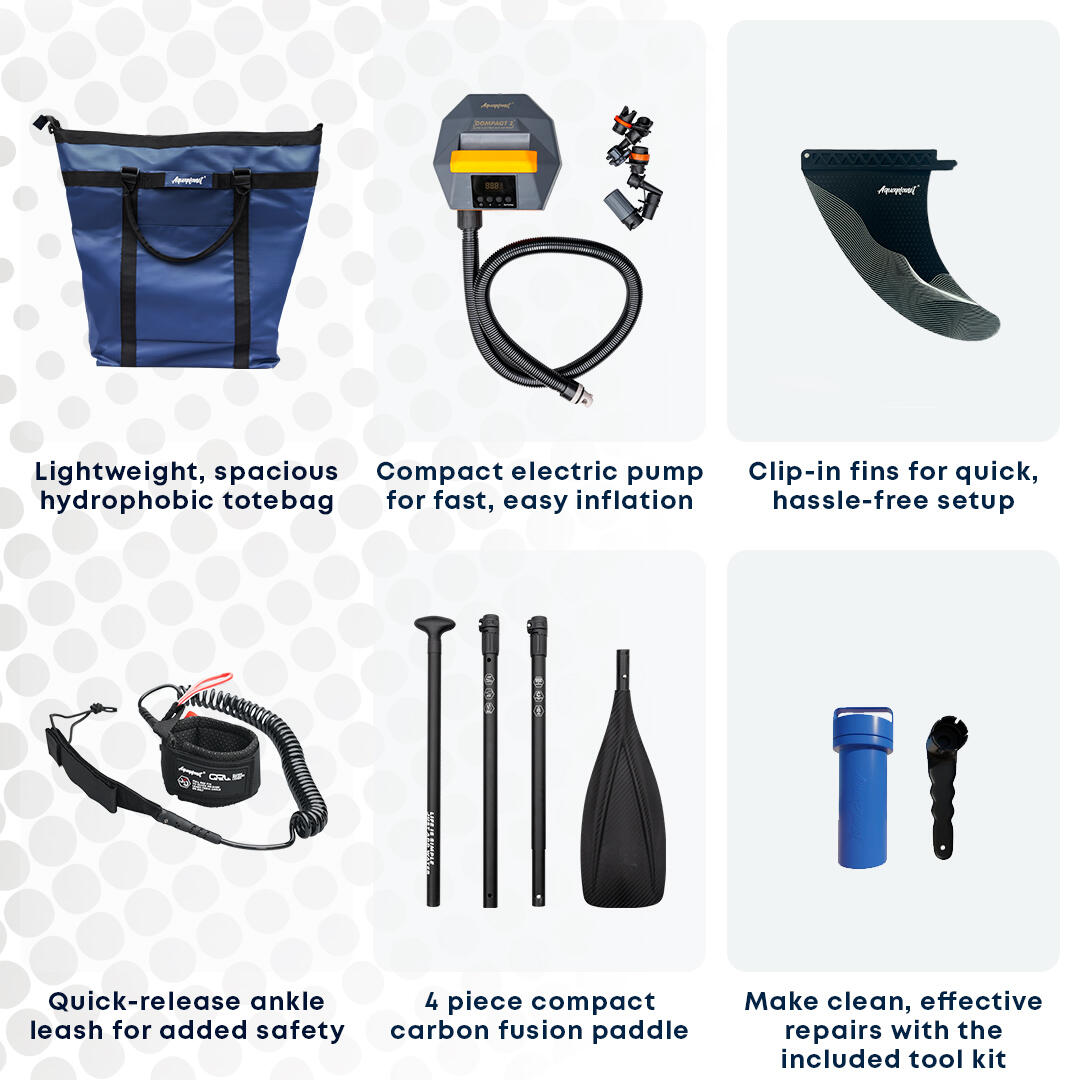 ALLROUND TEN 10' Opblaasbaar Paddleboard Pakket - Spectre 2/7