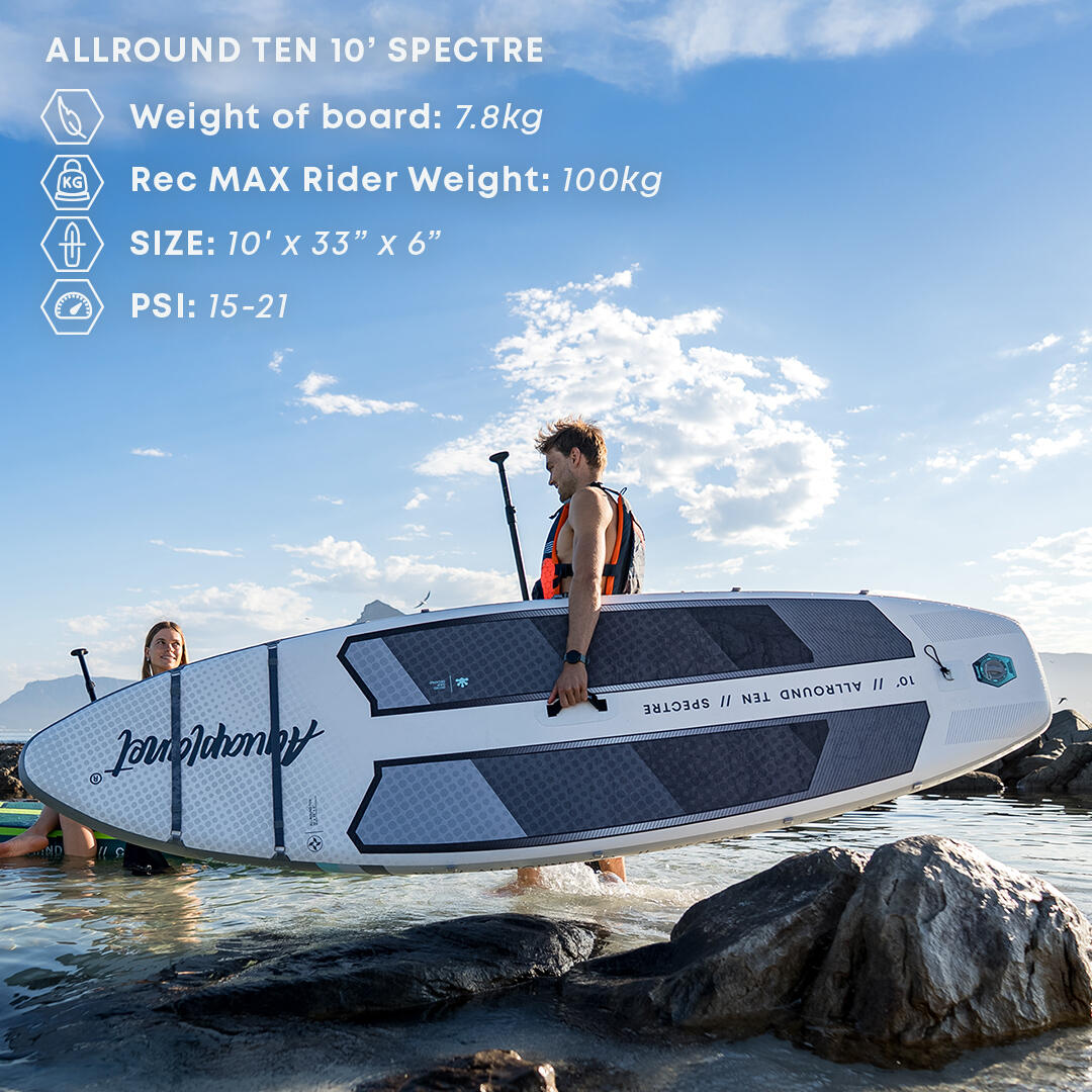 ALLROUND TEN 10' Opblaasbaar Paddleboard Pakket - Spectre 4/7