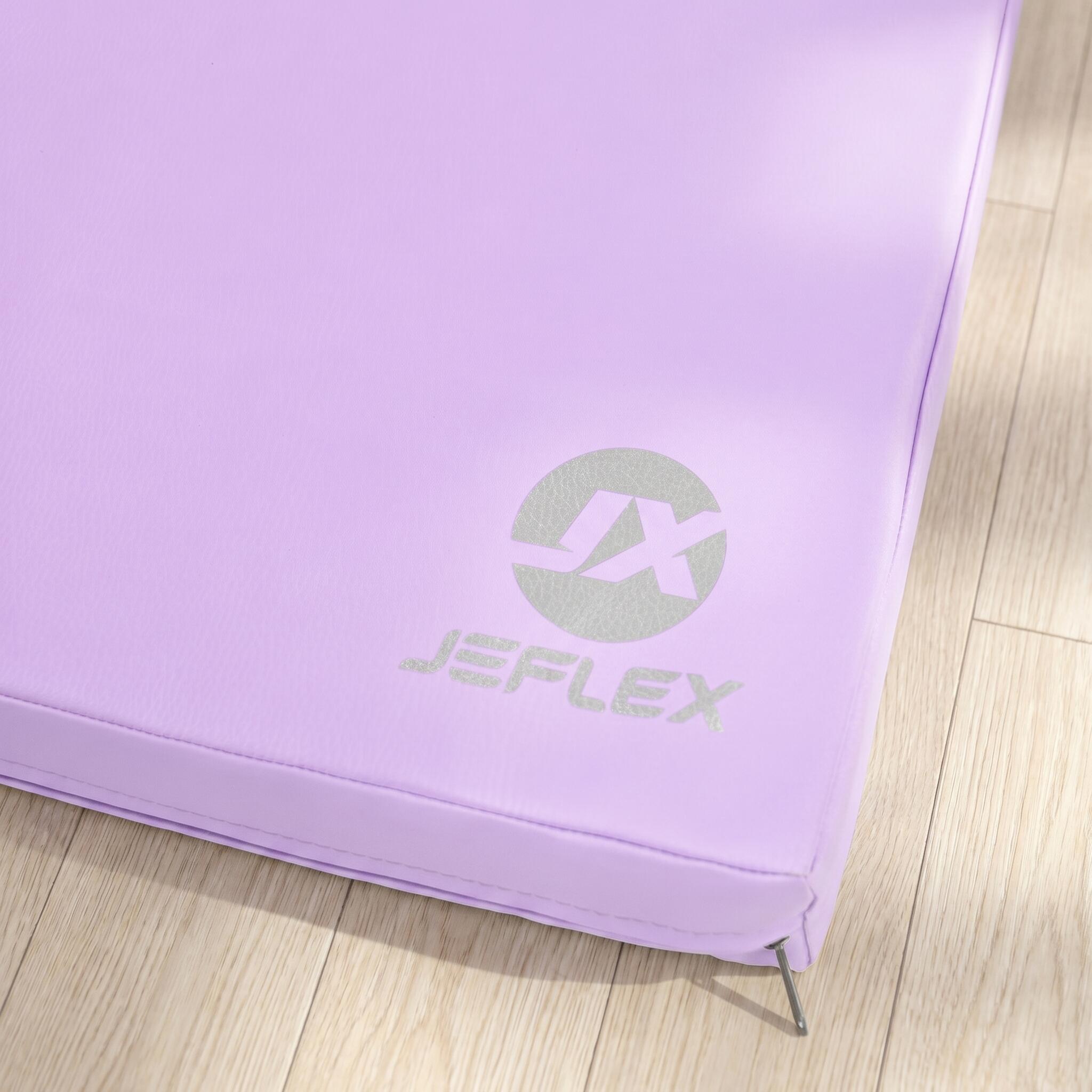 Tappetino sportivo 100 x 70 x 8 cm Fitness viola Weichbodenmatte Jeflex 5/6