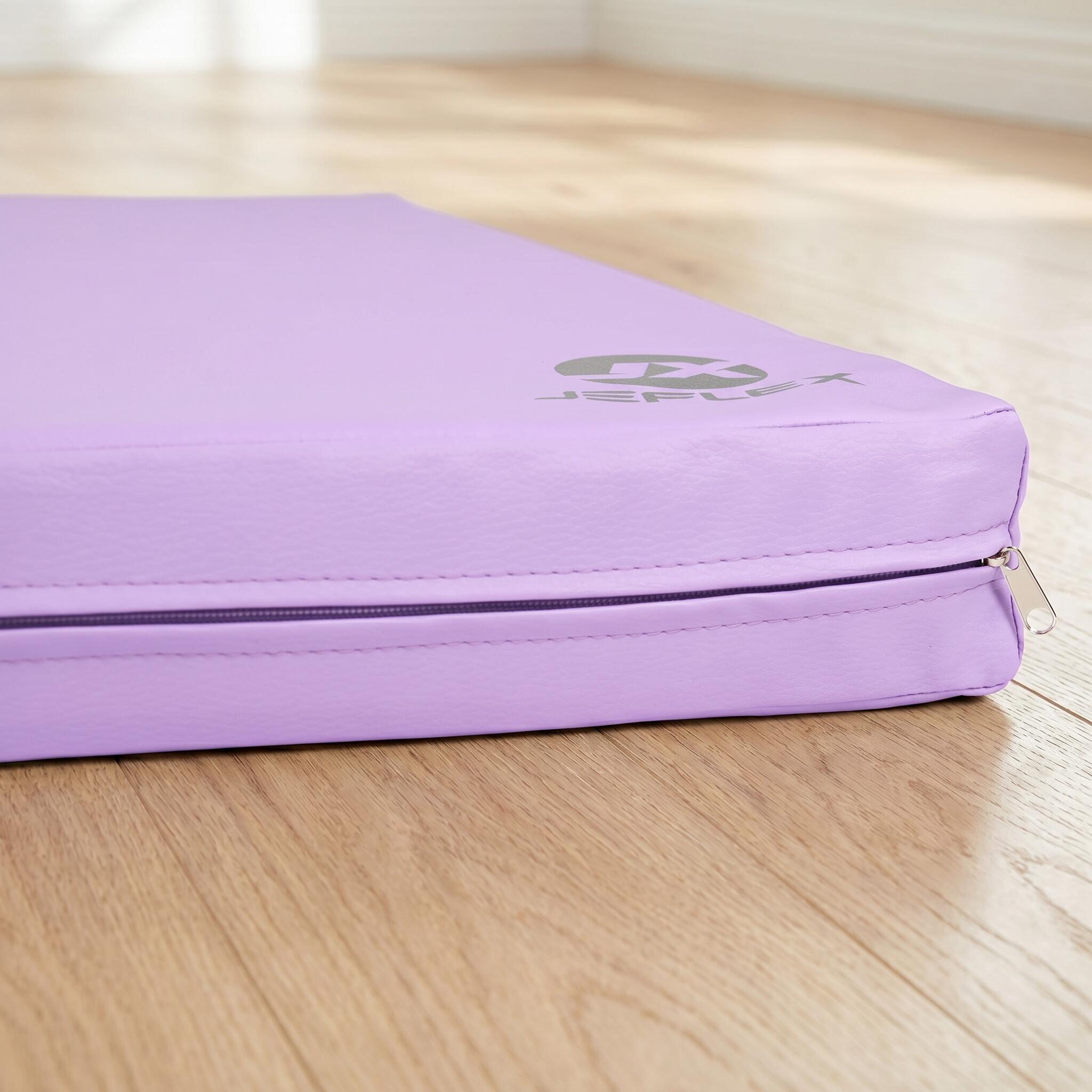 Tappetino sportivo 100 x 70 x 8 cm Fitness viola Weichbodenmatte Jeflex 4/6