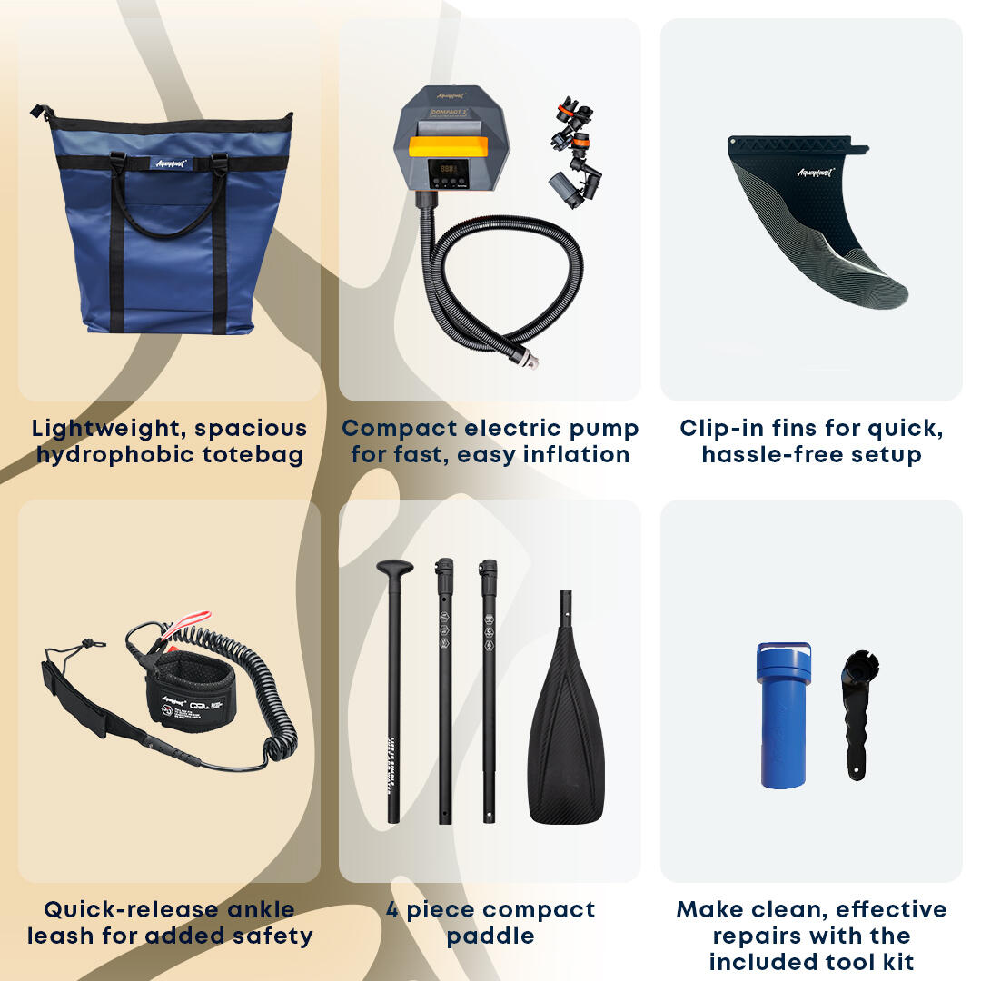 ALLROUND TEN 10' Opblaasbaar Paddleboard Pakket - Kintsugi 2/7