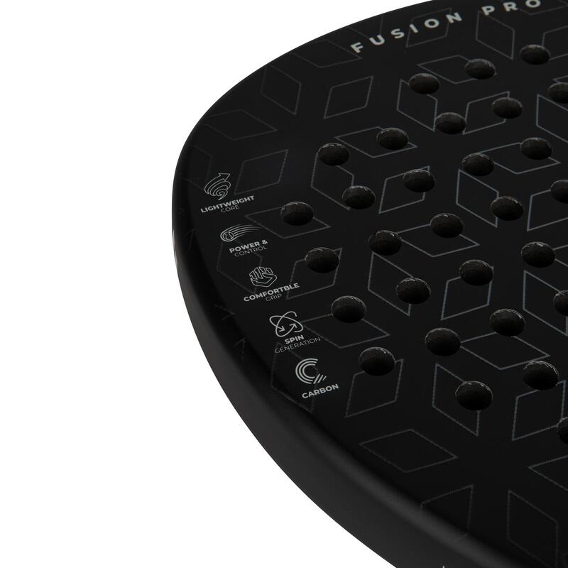 Racheta de Padel VirtuFit Fusion Pro Padel Racket- Negru- Argintiu