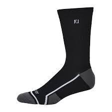 FOOTJOY Sokken pour homme Tech D.R.Y. Équipage Noir