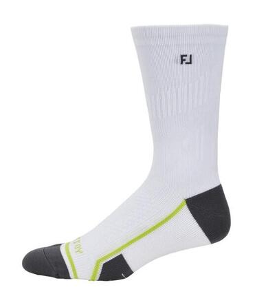 FOOTJOY Sokken pour homme Tech D.R.Y. Équipage Blanc