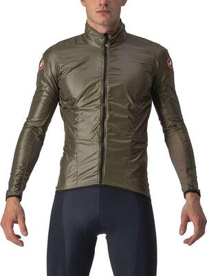 Cestelli aria shell long sleeve jacket green