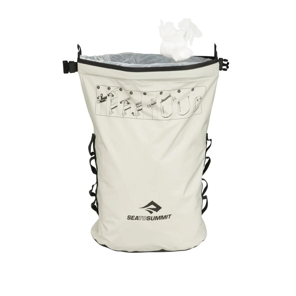 Sea to Summit Trash Dry Sack - 10L - White 2/5