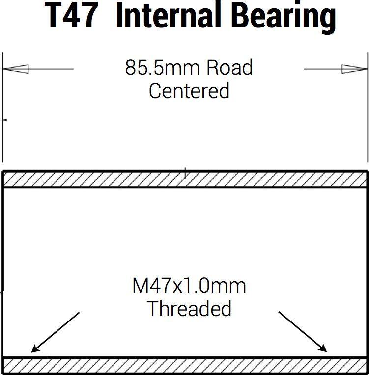 Praxis Works M30 T47 I.B Road/MTB trapas 3/3
