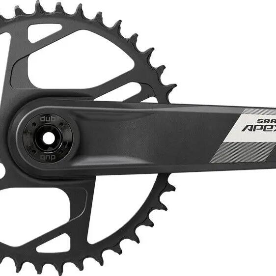Sram Apex 1 DUB Wide crankset 40 Teeth 1x12V Black (Without Case)