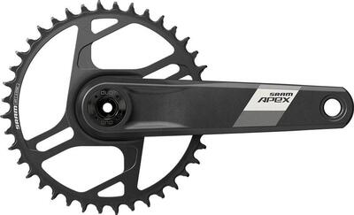 Sram apex 1 dub wide 40t 1x12v crankset zwart (zonder doos)