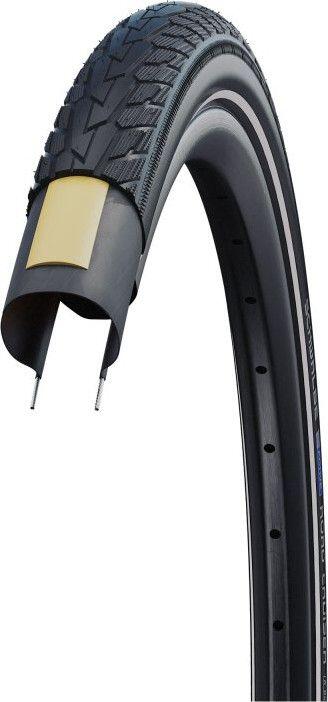 Pneu Schwalbe Road Cruiser 27.5'' Tubetype Rigide K-Guard Green Compound Noir Ré 3/3