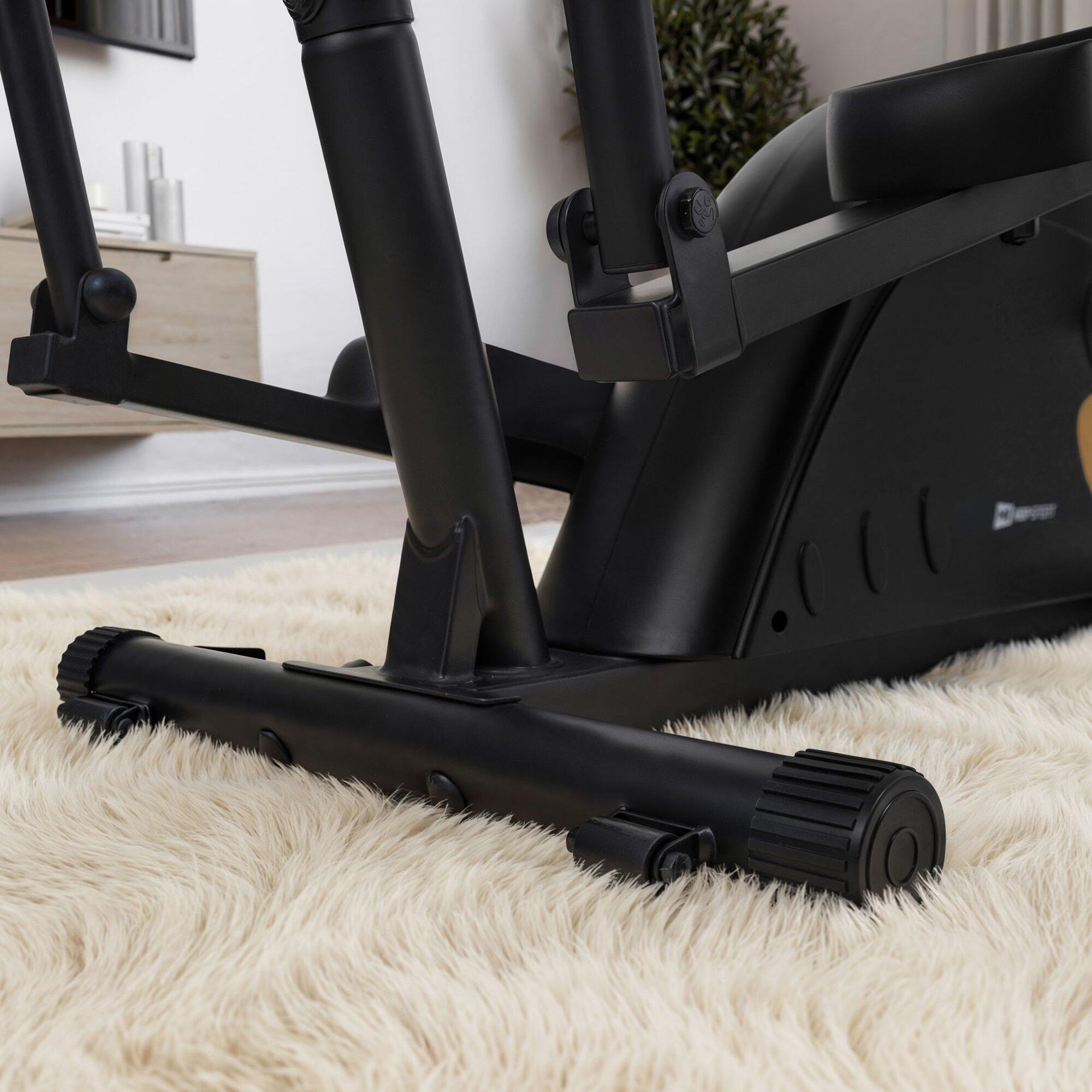 Vélo elliptique magnétique connecté Kinomap Hop-Sport HS-003C Focus, Doré 7/7