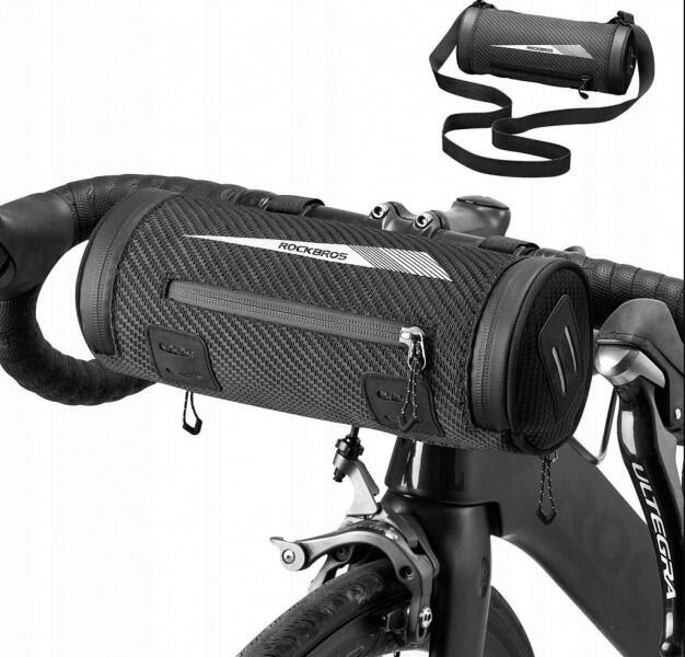 Sakwa, torba rowerowa na kierownicę Rockbros 041B 2 L 2/7