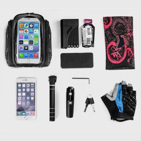 Sakwa, torba rowerowa na ramę z pokrowcem na telefon do 6,2" ROCKBROS 1,5 L 4/7